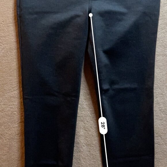 DKNY Chico Medium Slate Gray Skinny Ankle Jeans Jegging Lift Tuck Pocket (R) - Picture 7 of 10